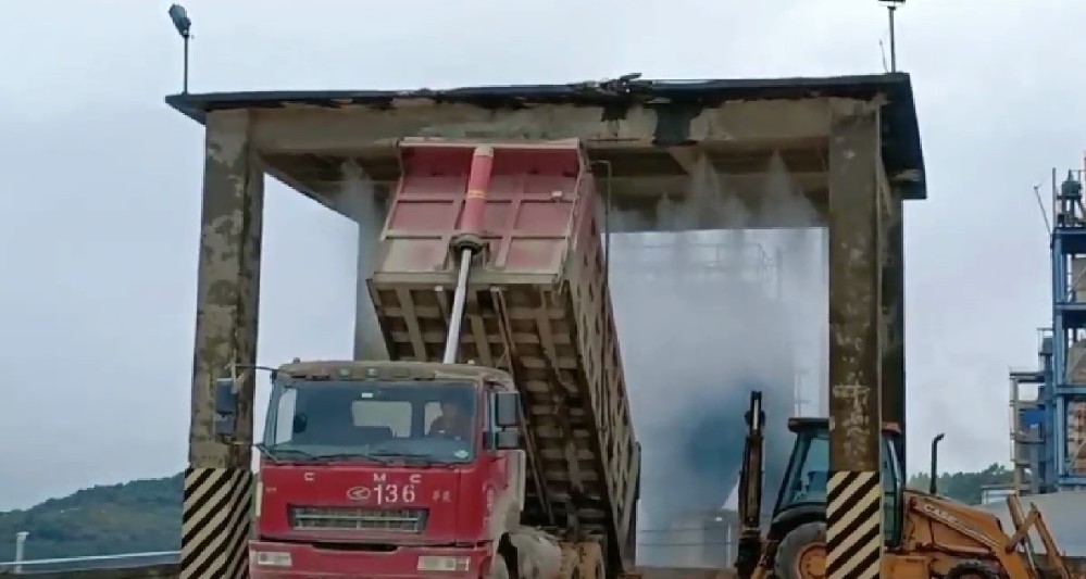 垃圾處理站霧森降塵消毒