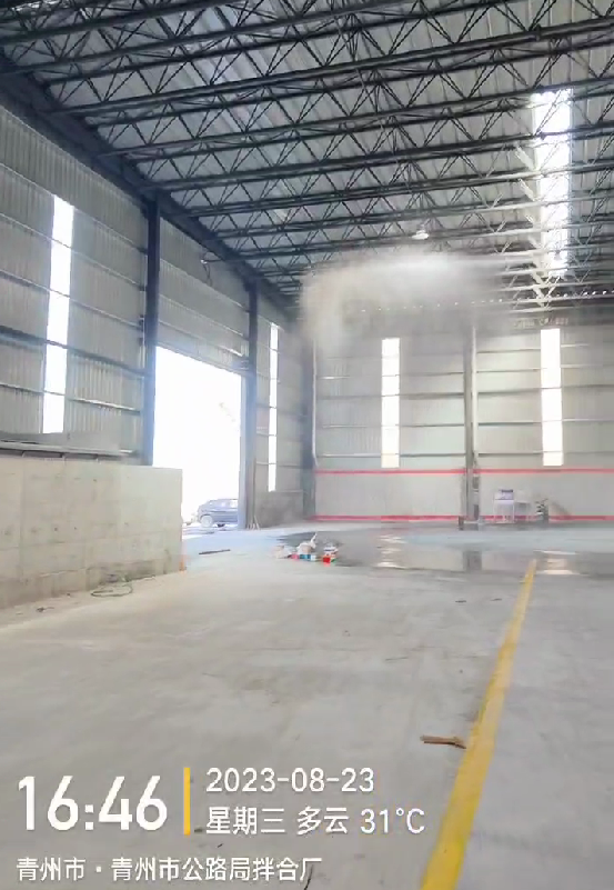 360度旋轉(zhuǎn)干霧抑塵霧樁