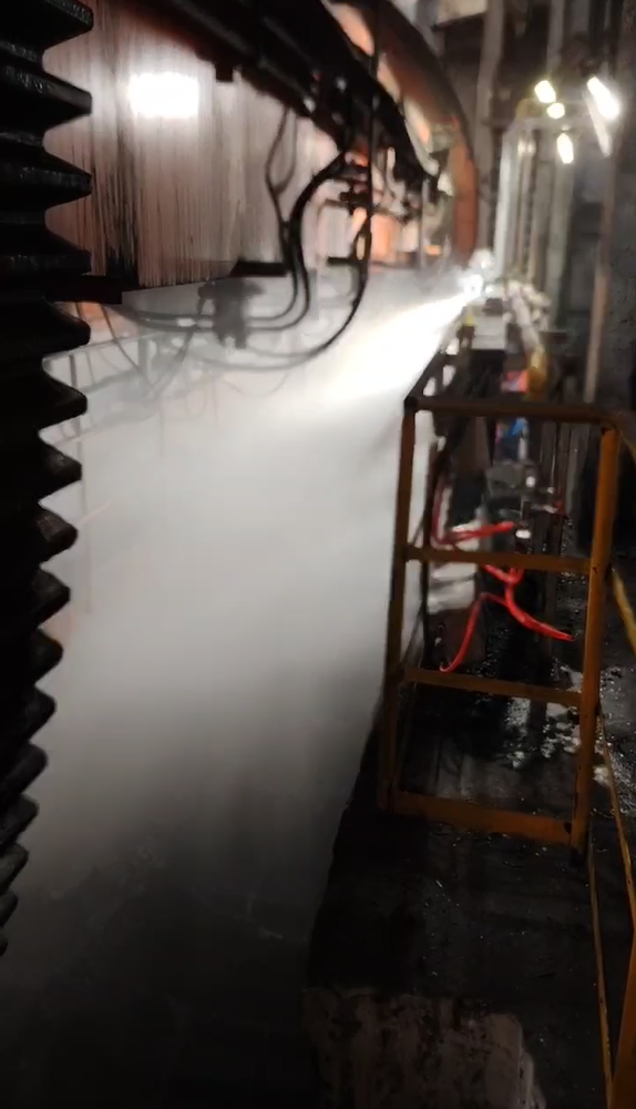 翻車(chē)機(jī)雙流體干霧抑塵系統(tǒng)